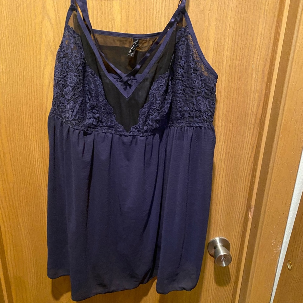 Torrid navy blue intimate dress